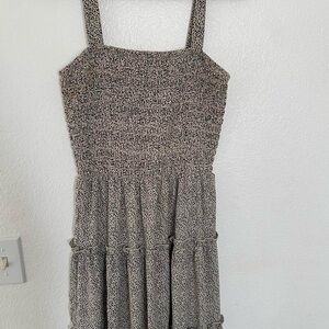 Leopard Print Sleeveless Dress